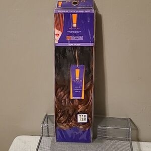 Masterpiece hair 100% human hair HH Oprah Curl color T1B-30 NIB